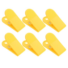 Treadmill Safety Switch Clamp Yellow 6 Pcs