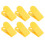 Treadmill Safety Switch Clamp Yellow 6 Pcs 1