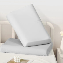 Disposable Pillow Protectors Travel Size 2-Pack White
