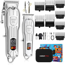 Professional Hair Clippers for Men Rechargeable Cordless