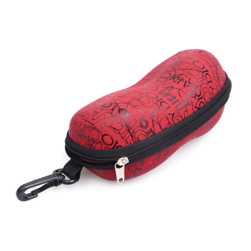 Portable Hard Glasses Case with Zip Hook 1
