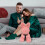 Foam Bunny Valentine's Day Gift Rose Cuddle Bunny 5