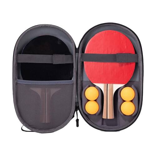 Table Tennis Paddle Carrying Case Portable Dustproof Zip-Up 1