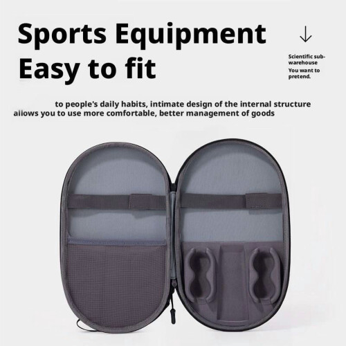 Table Tennis Paddle Carrying Case Portable Dustproof Zip-Up 2