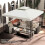 3 x 3 m Replacement Gazebo Canopy - Cream White 4