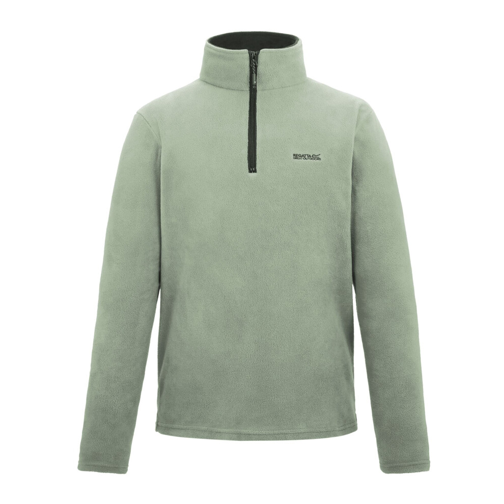 Regatta (5Xl, Light Sage) Great Outdoors Mens Thompson Half Zip Fleece Top