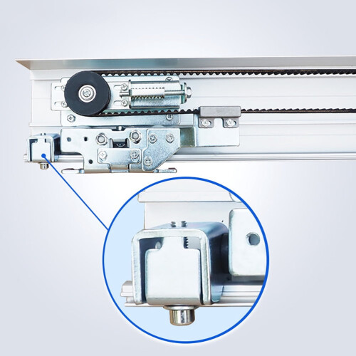 OUNONA white automatic door swing stopper bracket 1