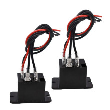 Relais de Puissance 2 Pièces, Bobine SPST avec 8 Bornes à Connexion Rapide, Relais HF105F-4-8X DC12 V.