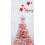 Christmas Tree Topper Star Pink Glitter 1 PC 2