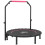 45" Foldable Mini Fitness Trampoline, with Adjustable Foam Handle, Pink 2