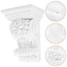 European PU Corbels Decorative Wall Brackets 4 pcs