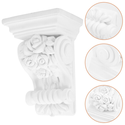 European PU Corbels Decorative Wall Brackets 4 pcs