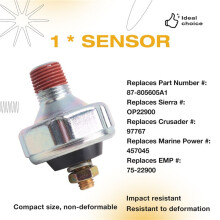 Low Oil Pressure Sender Sensor for 87-805605A1 4.3 5.0 5.7 OP22900 97767 457045 75-22900