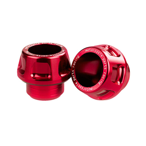 Motorcycle Front Fork Sliders CNC Aluminum Red 2 Pack 1