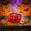 Hand Blown Glass Pumpkin Figurine Decor 1 pc 2