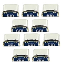 10 Stuks USB Type-C Vrouwelijke Connector 5-Pins SMD SMT-Oplaadpoort PCB-Soldeer DIY-Reparatieadapter voor Efficiënt Opladen