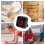 Digital Visual Timer with Magnetic Backing and Rechargeable 6