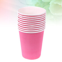 Craft Paper Cup Bright Color Classroom Decoration 100 pcs