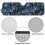 Blue Hunting Forest Windshield Sunshade UV Heat Protection 6