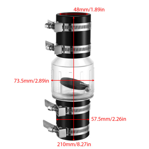 Silent Check Valve for Sump Pump Backflow Prevention 1