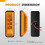 Waywe Amber 3LED Side Marker Lights 3.9 inch 2PCS 2