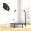45" Foldable Mini Fitness Trampoline, with Adjustable Foam Handle, Pink 5