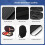 Table Tennis Paddle Carrying Case Portable Dustproof Zip-Up 8