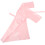 FRCOLOR Pink Polyester Robe V-Neck 112x42 in 3
