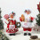 Christmas Chef Doll Decoration Standing Ornament Red White 3