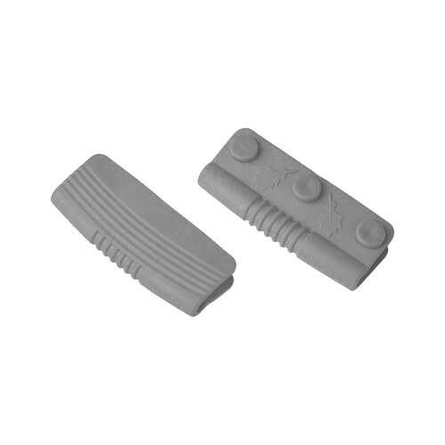 Silicone Pot Handles Gray Heat-Insulating 2-Pack 1