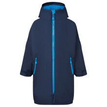 (9-13 Years, Navy/Sapphire) TriDri Childrens/Kids Changing Robe
