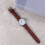 Men's Quartz Watch Brown Strap 1 Piece 8