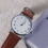 Men's Quartz Watch Brown Strap 1 Piece 7
