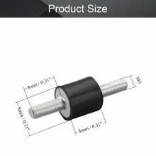 Rubber Vibration Isolator Mount M3 M5 M6 for Equipment