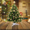 Plastic Christmas Tree Stand White Base for 4-5ft Trees 7-8 7