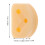 Guitar Bridge Beads Light Yellow 6 pcs 2