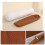 Cervical Roll Pillow with Removable Washable Cover Brown 5