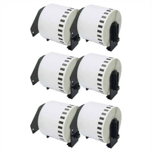 Thermal Label Paper, Compatible Continuous Labels Replacement for  DK-2205,Use with for  QL Label Printers 1