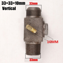 Air Compressor Check Valve 3-Port Cast Iron 1 Pc