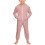Kids Onesie Solid Color Long Sleeve Zip Hooded Jumpsuit 1