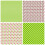 Christmas Scrapbook Paper Pack Green Red Double-Sided 24 7