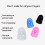 Celluloid Guitar Thumb Picks Mixed Colors 10PCS 3
