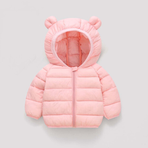 Bear Ears Hooded Down Jacket for Kids 1-7 Years