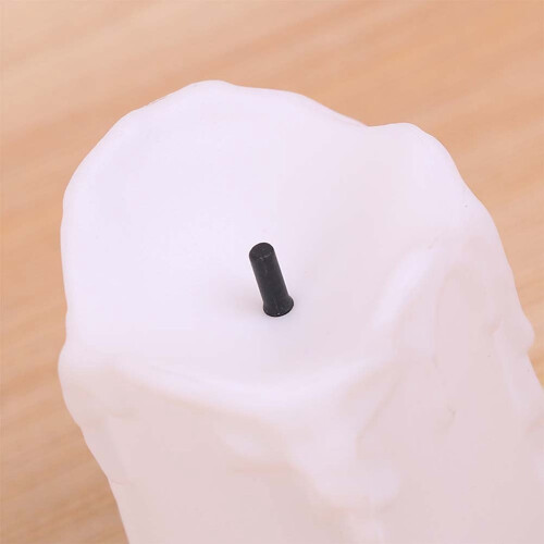 White LED Candle Lights Battery Operated Flickering 1