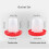 Chick Feeder and Waterer Kit Sleeve Design 3.6x4.0 in 2