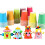 Craft Paper Cup Bright Color Classroom Decoration 100 pcs 8