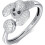 Sterling Silver Dog Ring for Women Adjustable Hypoallergenic 1