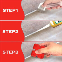 12Pcs/Set Professional Caulking Tool Kit with Silicone Profiling and Sealant Removal Tools