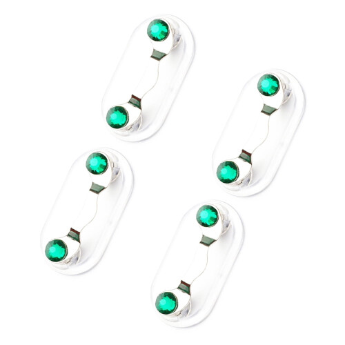 Magnetic Eyeglass Holder Green 8 Pieces 1