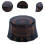 Guitar Knobs Brown 6mm Shaft 4 Pieces 6